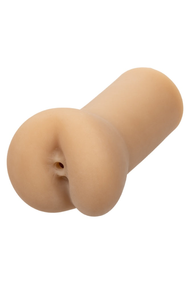 Cal Exotics - Cheap Thrills - The Leather Daddy Stroker - Beige - Stag Shop