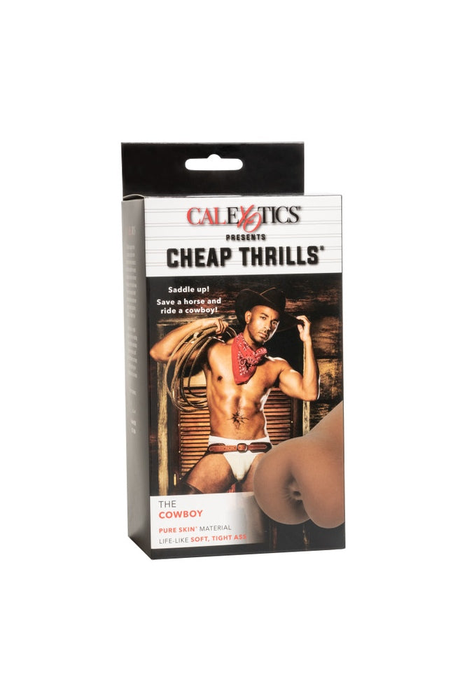 Cal Exotics - Cheap Thrills - The Cowboy Stroker - Brown - Stag Shop