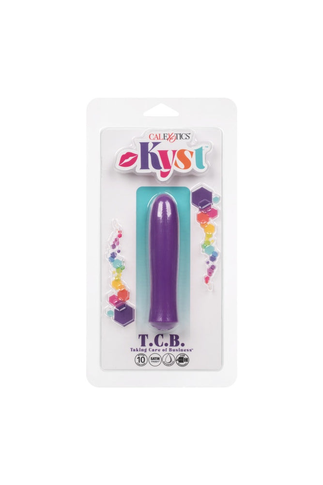 Cal Exotics - Kyst - T.C.B. Taking Care of Business Bullet Vibrator - Purple - Stag Shop