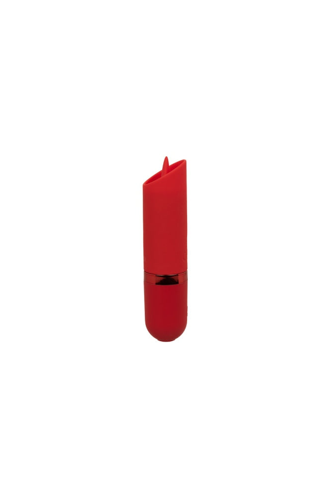 Cal Exotics Kyst Flicker Vibrator With Flickering Tongue Red