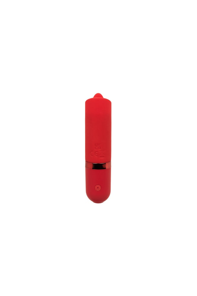 Cal Exotics - Kyst - Flicker Vibrator with Flickering Tongue - Red - Stag Shop
