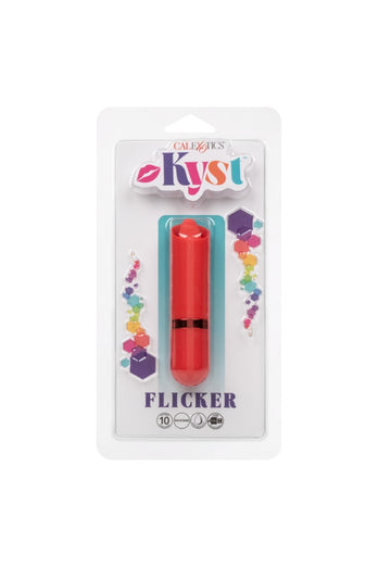 Cal Exotics - Kyst - Flicker Vibrator with Flickering Tongue - Red - Stag Shop