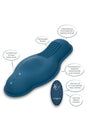 Cal Exotics - Lust - Remote Control Dual Lay-on Bump & Grind Rider - Blue - Stag Shop