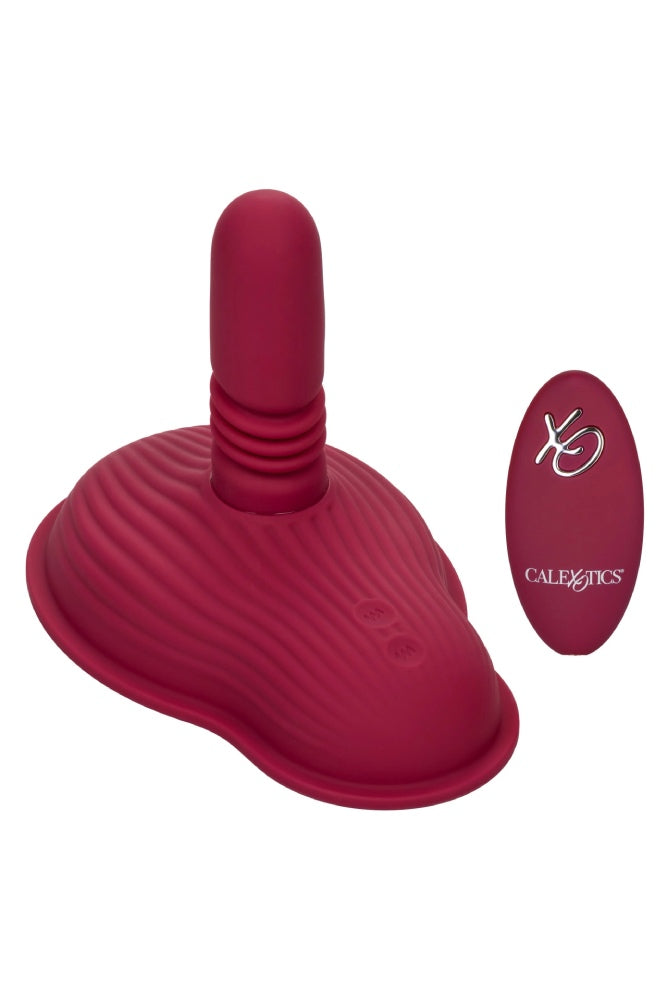 Cal Exotics - Lust - Remote Control Thrust & Grind Rider - Red - Stag Shop