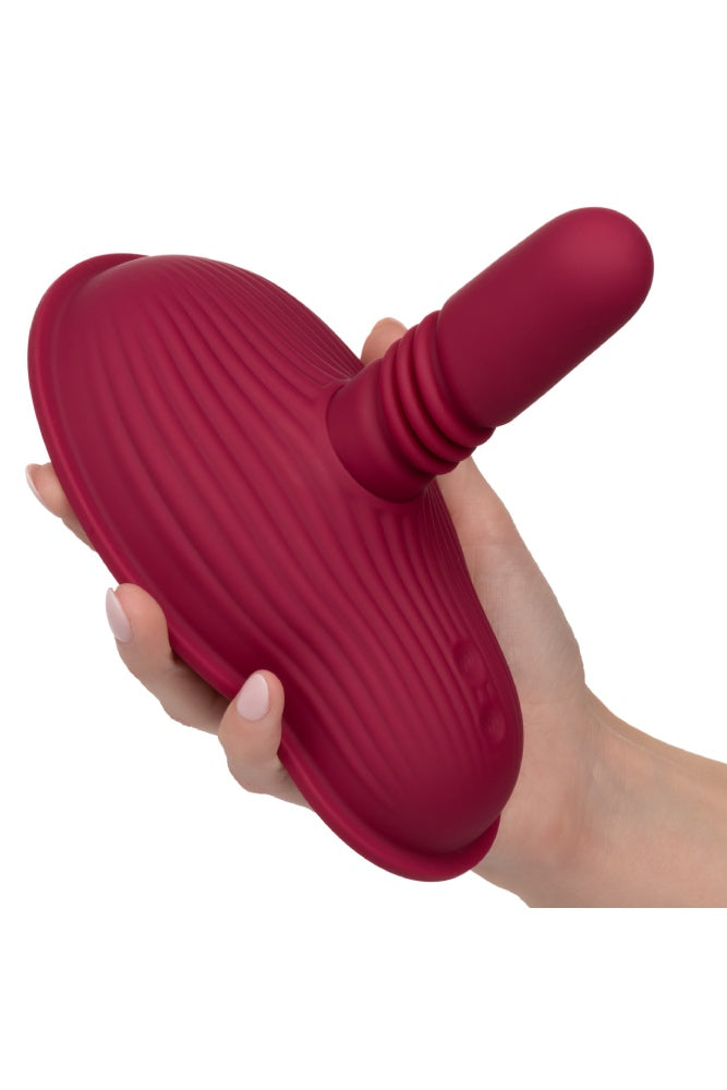 Cal Exotics - Lust - Remote Control Thrust & Grind Rider - Red - Stag Shop