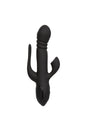 Cal Exotics - III - Triple Euphoria Double Penetration Rabbit Vibrator - Black - Stag Shop