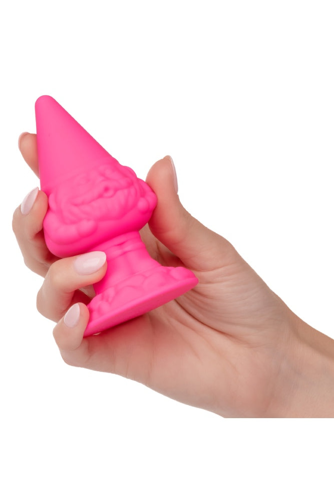 Cal Exotics - Naught Bits - Anal Gnome Butt Plug - Pink - Stag Shop
