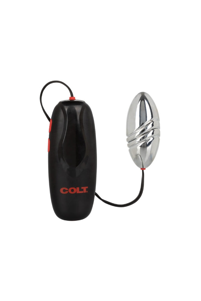 Cal Exotics - Colt - Rechargeable Turbo Bullet - Black/Silver - Stag Shop