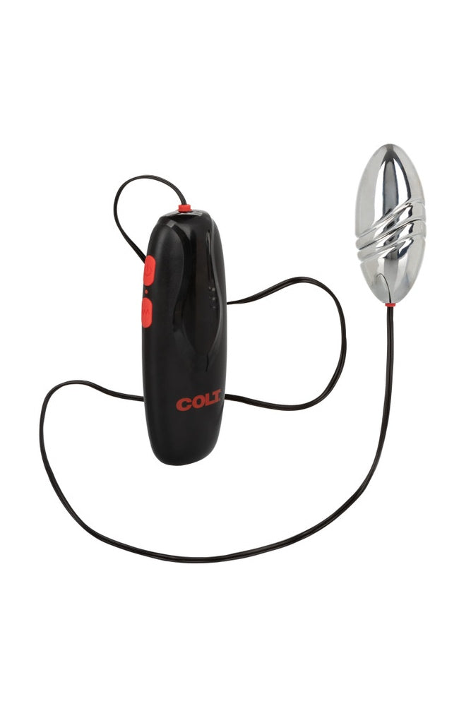 Cal Exotics - Colt - Rechargeable Turbo Bullet - Black/Silver - Stag Shop