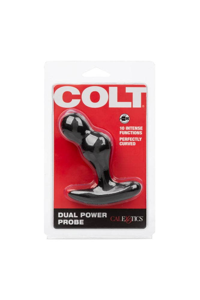Cal Exotics - Colt - Dual Power Vibrating Prostate Probe - Black - Stag Shop