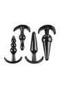 Selopa - Intro To Plugs - 4pc Anal Plug Set - Black - Stag Shop