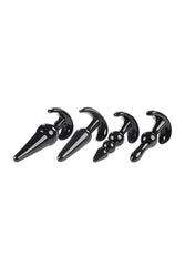 Selopa - Intro To Plugs - 4pc Anal Plug Set - Black - Stag Shop