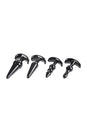 Selopa - Intro To Plugs - 4pc Anal Plug Set - Black - Stag Shop