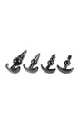 Selopa - Intro To Plugs - 4pc Anal Plug Set - Black - Stag Shop
