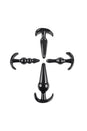Selopa - Intro To Plugs - 4pc Anal Plug Set - Black - Stag Shop