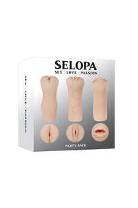Thumbnail for Selopa - Party Pack Stroker Trio Set - Light - Stag Shop