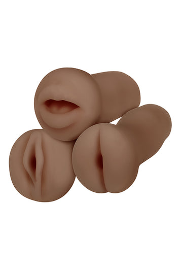 Selopa - Party Pack Stroker Trio Set - Dark - Stag Shop