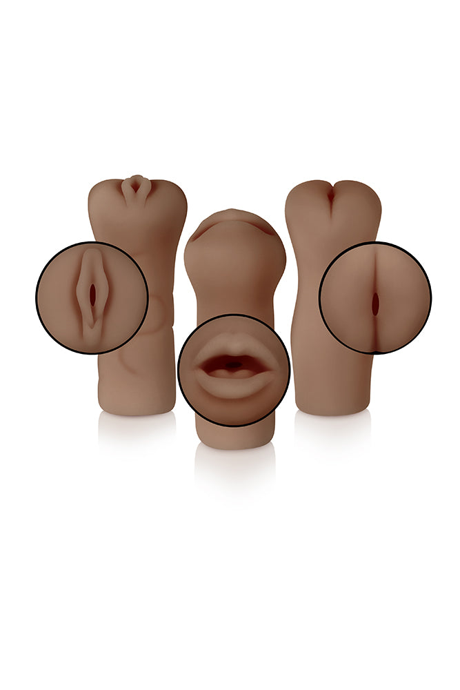 Selopa - Party Pack Stroker Trio Set - Dark - Stag Shop