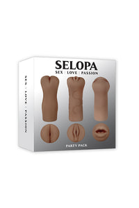 Thumbnail for Selopa - Party Pack Stroker Trio Set - Dark - Stag Shop