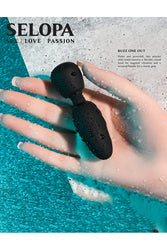 Selopa - Buzz One Out - Powerful Petite Mini Wand - Black - Stag Shop