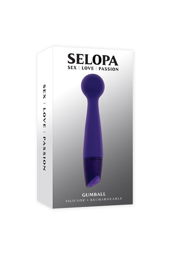 Selopa - Gumball Vibrator - Purple - Stag Shop