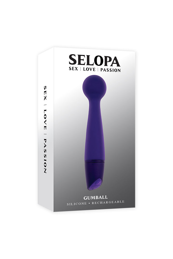 Selopa - Gumball Vibrator - Purple - Stag Shop