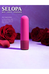 Selopa - Tiny Temptation Bullet Vibrator - Pink - Stag Shop