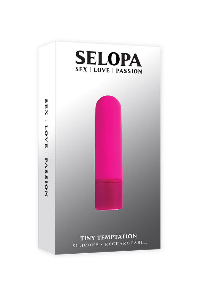 Selopa - Tiny Temptation Bullet Vibrator - Pink - Stag Shop