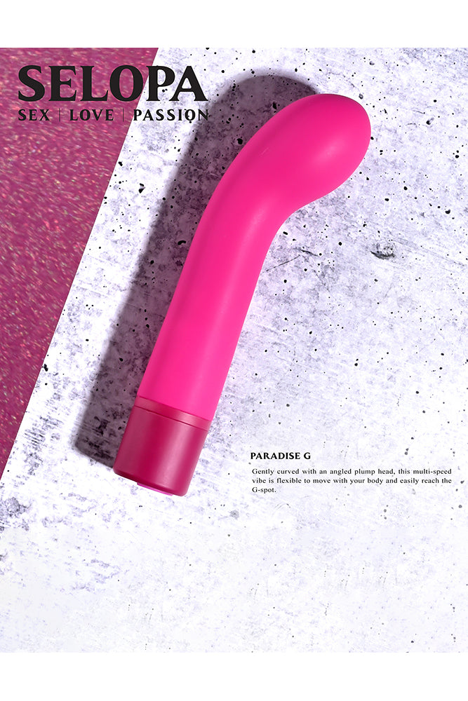 Selopa - Paradise G - G-Spot Vibrator - Pink - Stag Shop