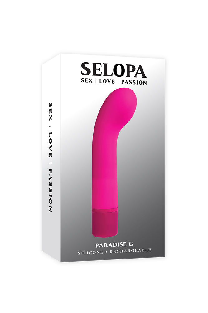 Selopa - Paradise G - G-Spot Vibrator - Pink - Stag Shop
