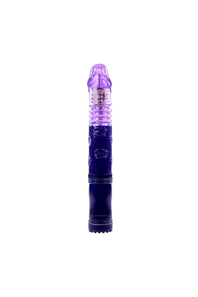 Selopa - Bunny Thruster Vibrator - Purple - Stag Shop