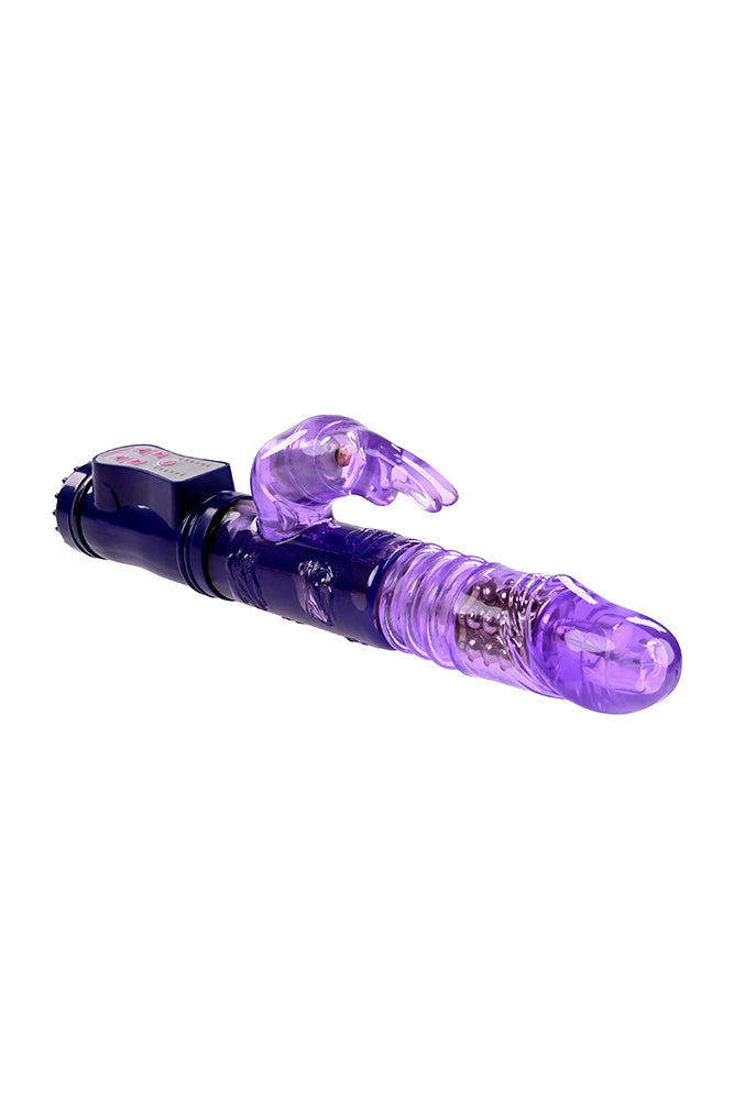 Selopa - Bunny Thruster Vibrator - Purple - Stag Shop