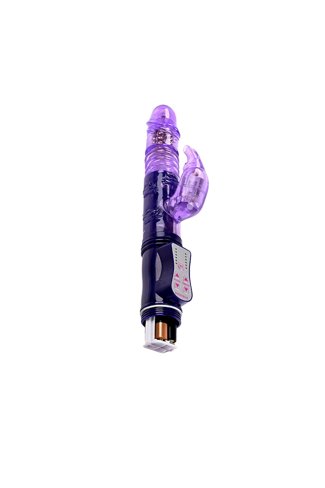 Selopa - Bunny Thruster Vibrator - Purple - Stag Shop