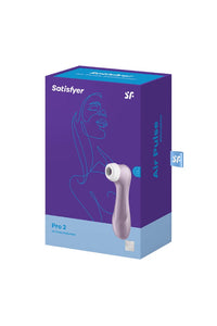 Thumbnail for Satisfyer - Pro 2 Generation 2 Air Pulse Clitoral Stimulator - Violet - Stag Shop