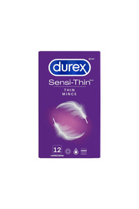 Thumbnail for Durex - Sensi-Thin - Ultra Fine Lubricated Condoms - 12 Pack - Stag Shop