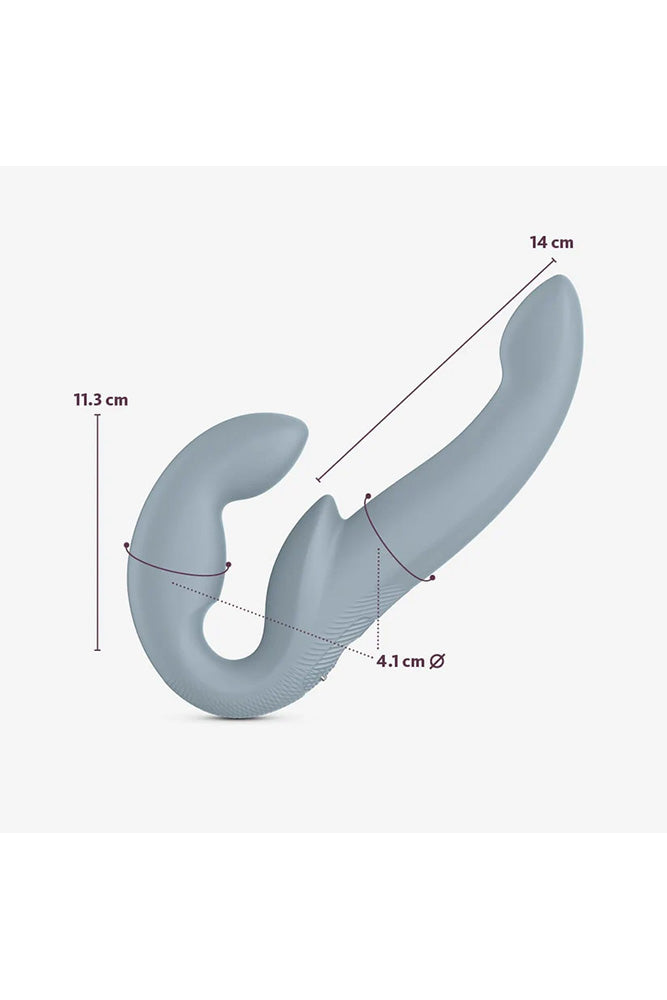 Fun Factory - Share Vibe Pro Vibrating Strapless Strap-On - Various Colors - Stag Shop