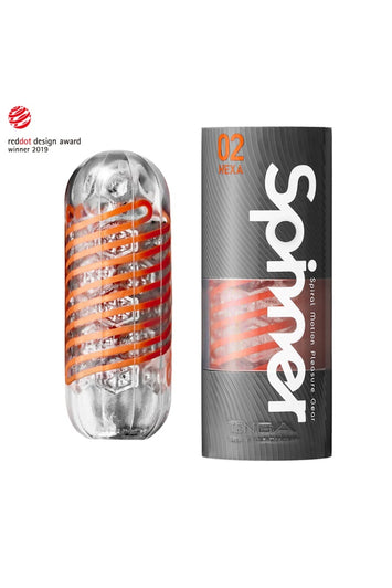 Tenga - Spinner - Hexa Masturbator - Orange - Stag Shop