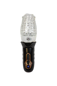 Thumbnail for The Male Rose - Gawk Gawk 3000 Vibrating & Rotating Male Stroker - Black - Stag Shop