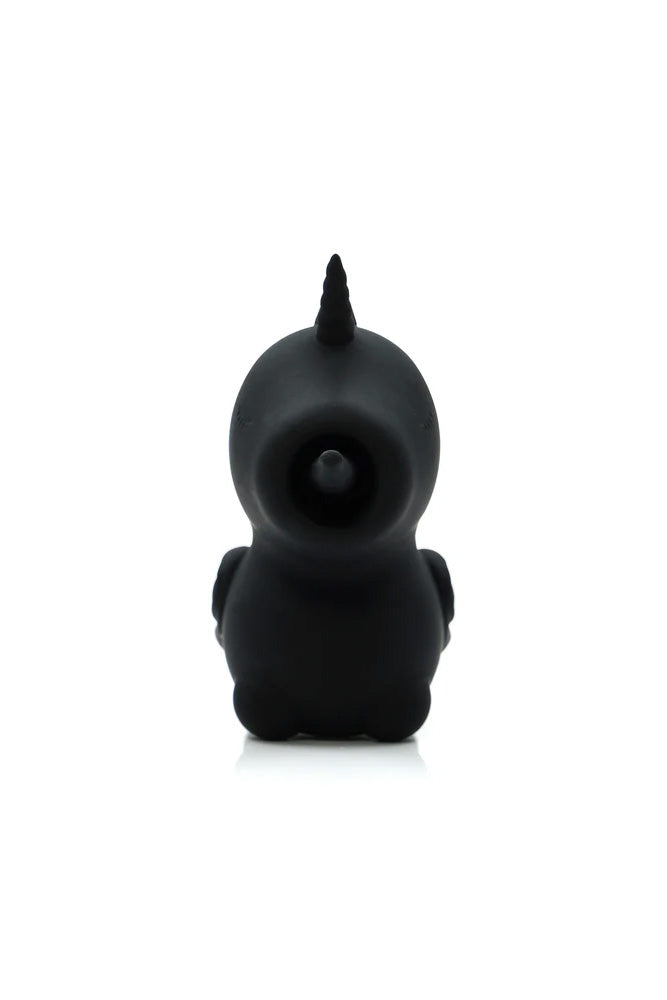 Creative Conceptions - Unihorn - Wild Spirit Twirling Tongue Vibrator - Black - Stag Shop