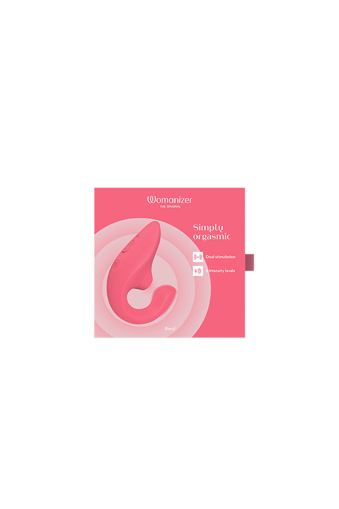Womanizer - Blend Dual Stimulator - Rose - Stag Shop