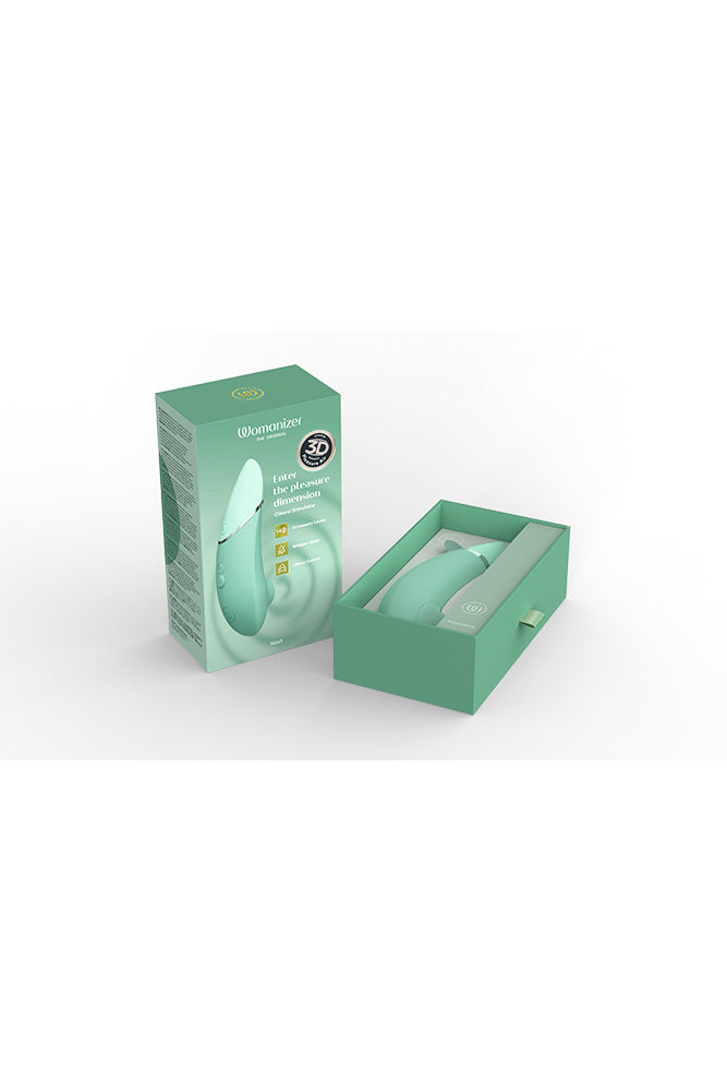 Womanizer - Next Clitoral Simulator - Sage Green - Stag Shop