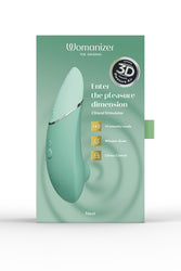 Womanizer - Next Clitoral Simulator - Sage Green - Stag Shop