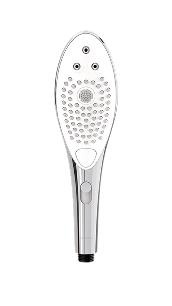 Womanizer - Wave 2-in-1 Pleasure Stimulation Shower Head - Chrome - Stag Shop