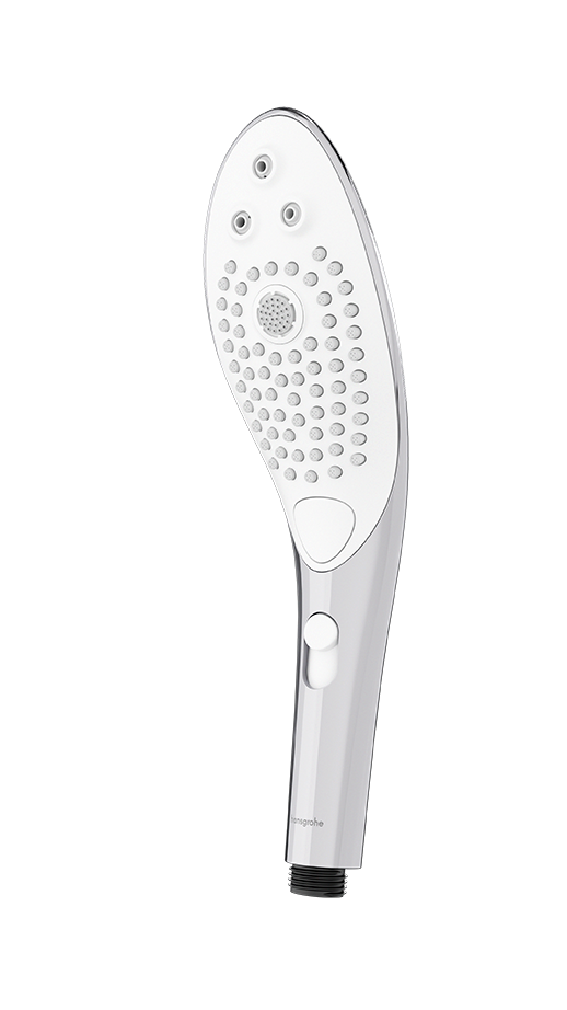 Womanizer - Wave 2-in-1 Pleasure Stimulation Shower Head - Chrome - Stag Shop