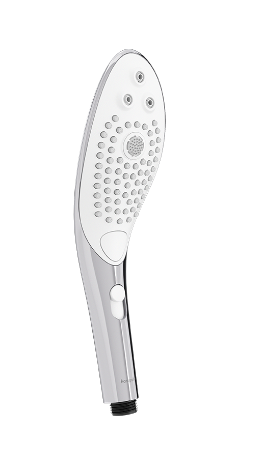 Womanizer - Wave 2-in-1 Pleasure Stimulation Shower Head - Chrome - Stag Shop