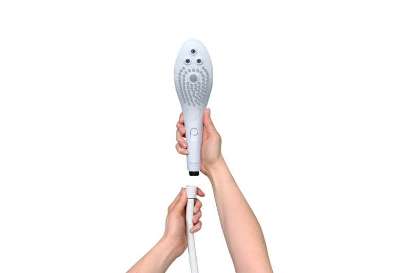 Womanizer - Wave 2-in-1 Pleasure Stimulation Shower Head - White - Stag Shop