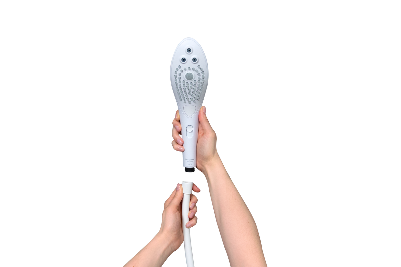 Womanizer - Wave 2-in-1 Pleasure Stimulation Shower Head - White - Stag Shop