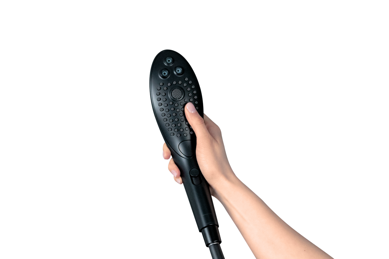 Womanizer - Wave 2-in-1 Pleasure Stimulation Shower Head - Black - Stag Shop