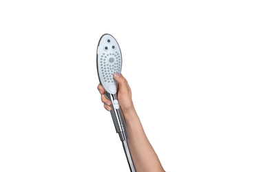 Womanizer - Wave 2-in-1 Pleasure Stimulation Shower Head - Chrome - Stag Shop