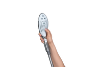 Thumbnail for Womanizer - Wave 2-in-1 Pleasure Stimulation Shower Head - Chrome - Stag Shop